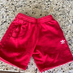 Barely used Adidas sick red sweatshort